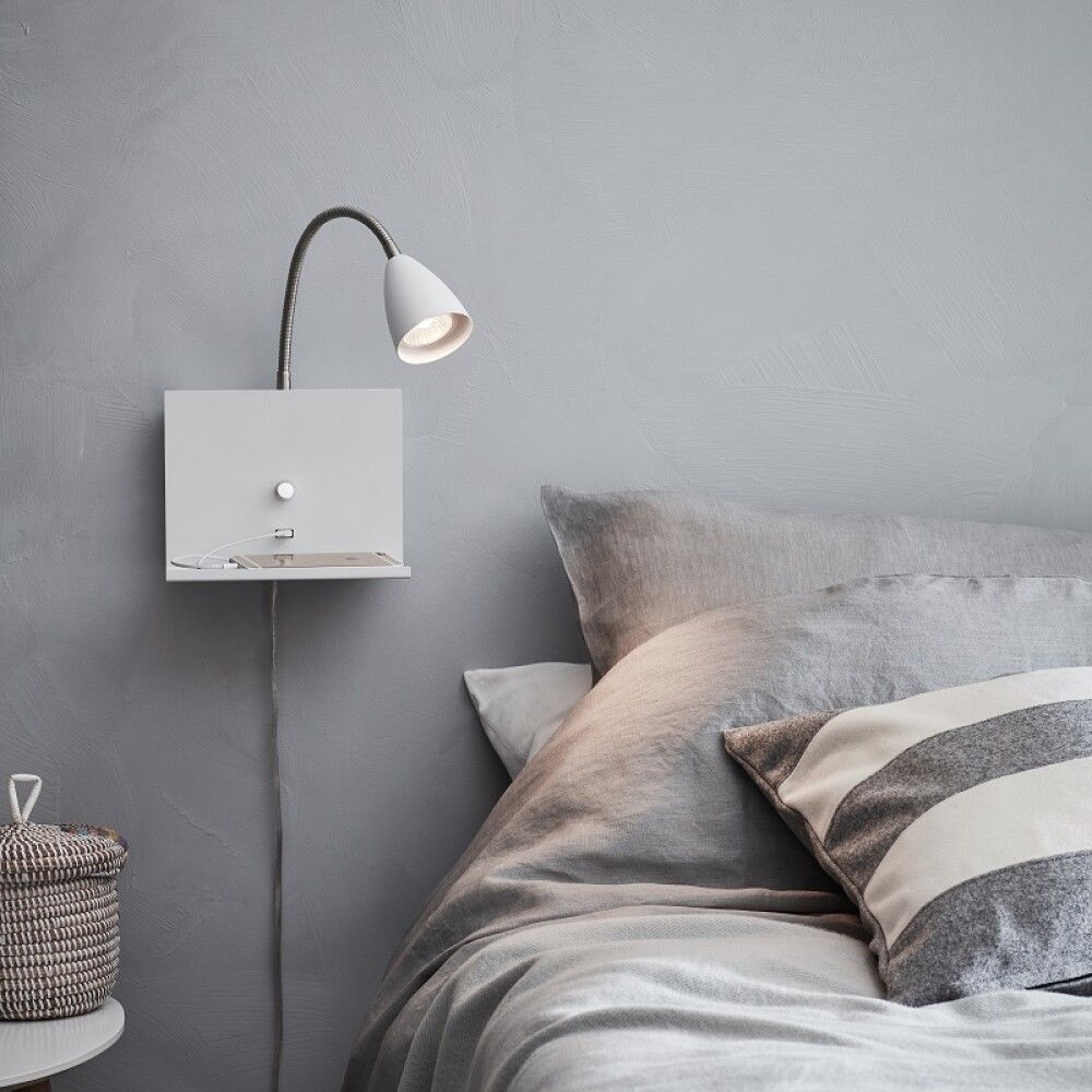 Veggljós GU10 Logi 35x20cm