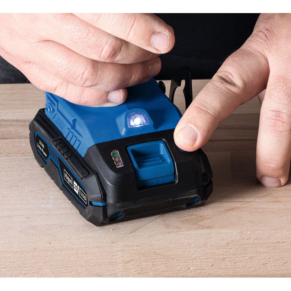 Skrúfvél 20V 2Ah Scheppach C-DTB74