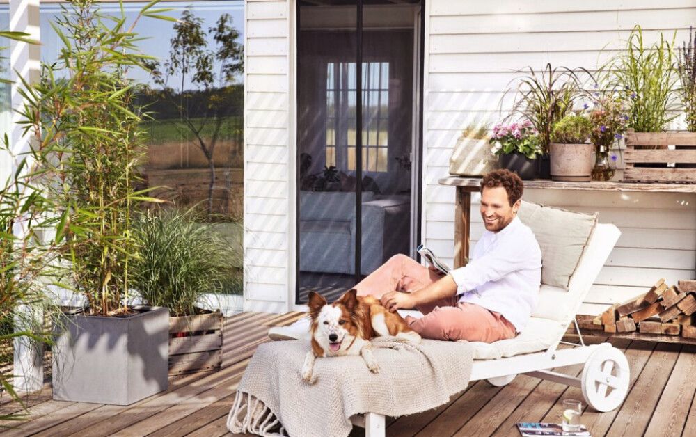 Flugnanet með segul 1x2,2m Tesa