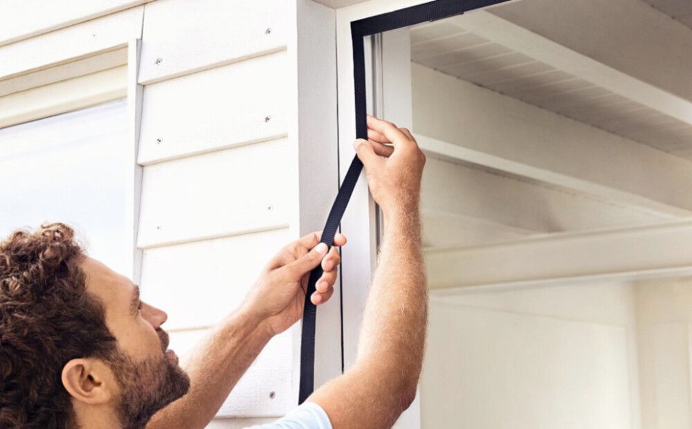 Flugnanet með segul 1x2,2m Tesa