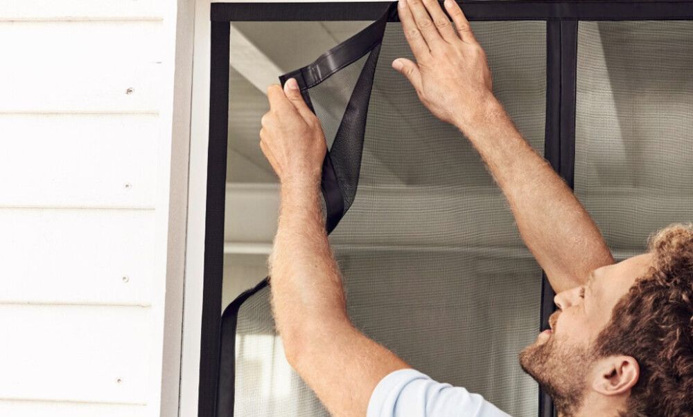 Flugnanet með segul 1x2,2m Tesa