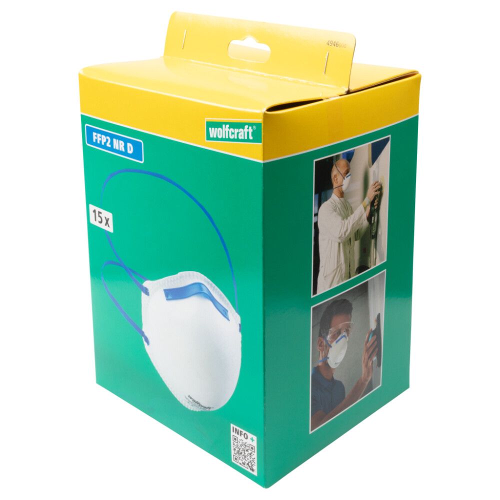 Rykgríma sterk 15 stk FFP2