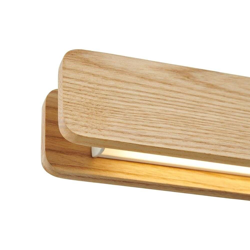 Hangandi ljós LED Ilgas 114cm viður