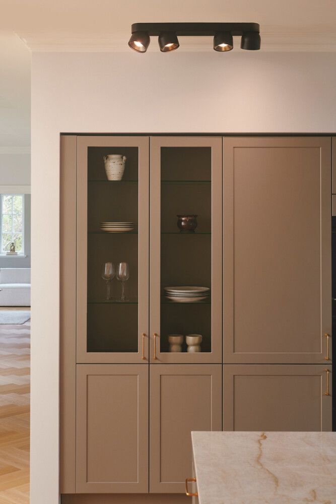 Kastarar 4xGU10 Pitcher 65,9 cm svartur