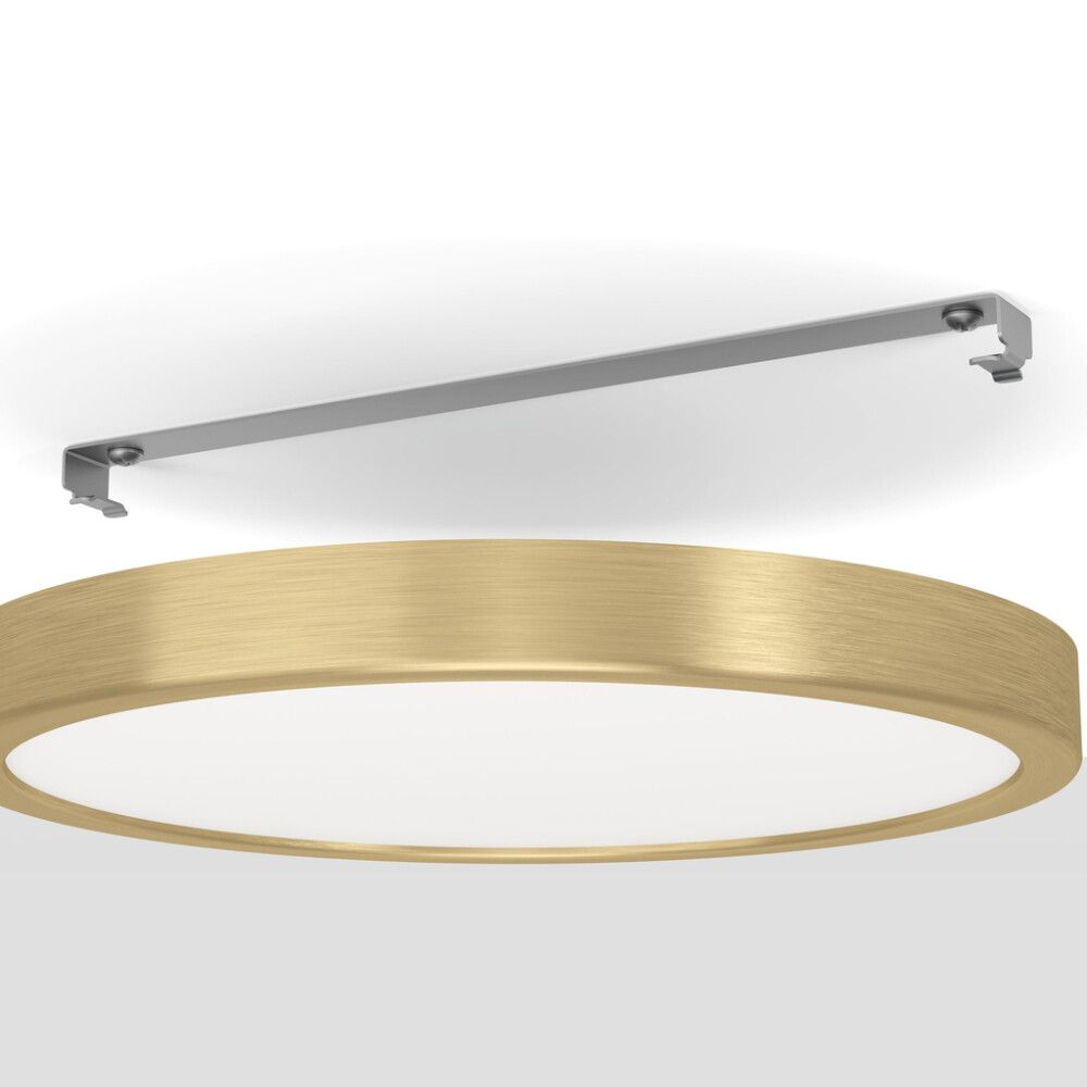 Kúpull LED Fueva 5 plafond Ø28.5 20.5w burstað messing