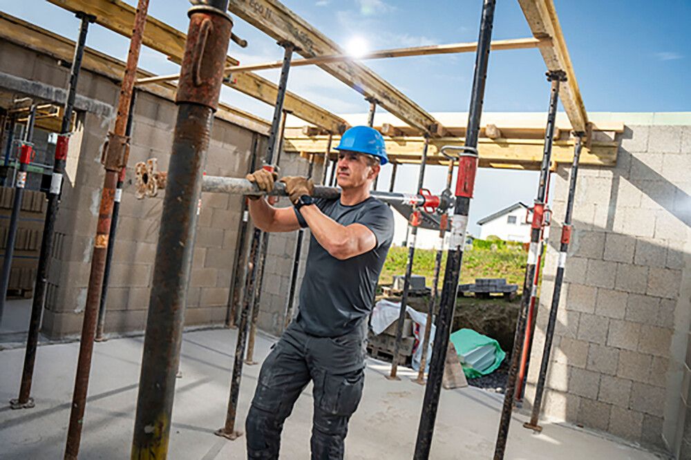 Öryggishjálmur Wolfcraft blár