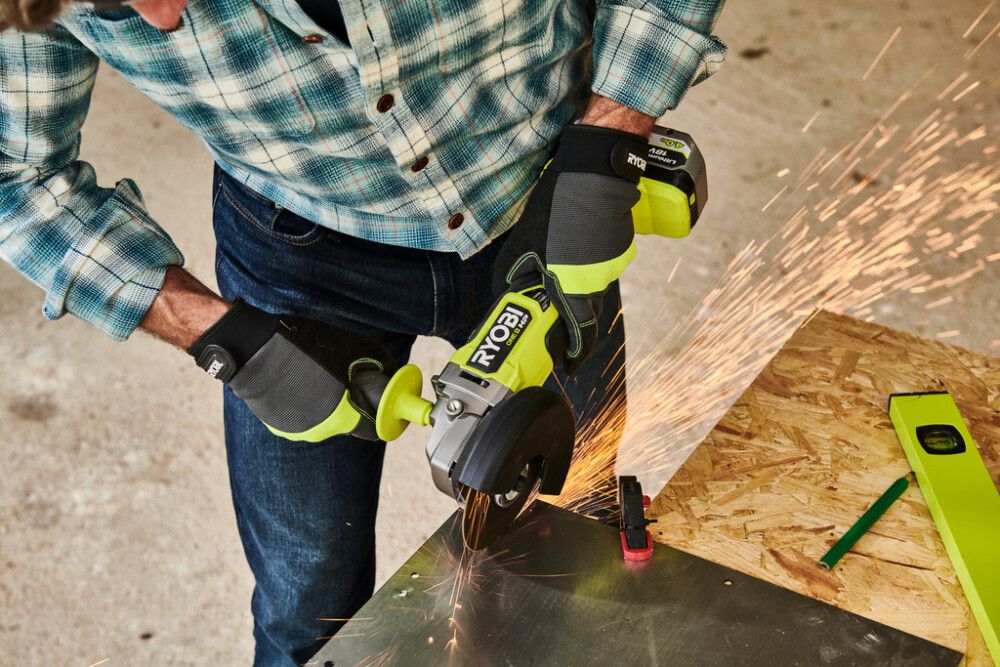 Slípirokkur 18V Ryobi One+ High energy RAG18X125-0