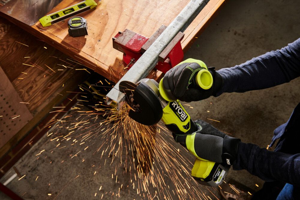 Slípirokkur 18V Ryobi One+ High energy RAG18X125-0