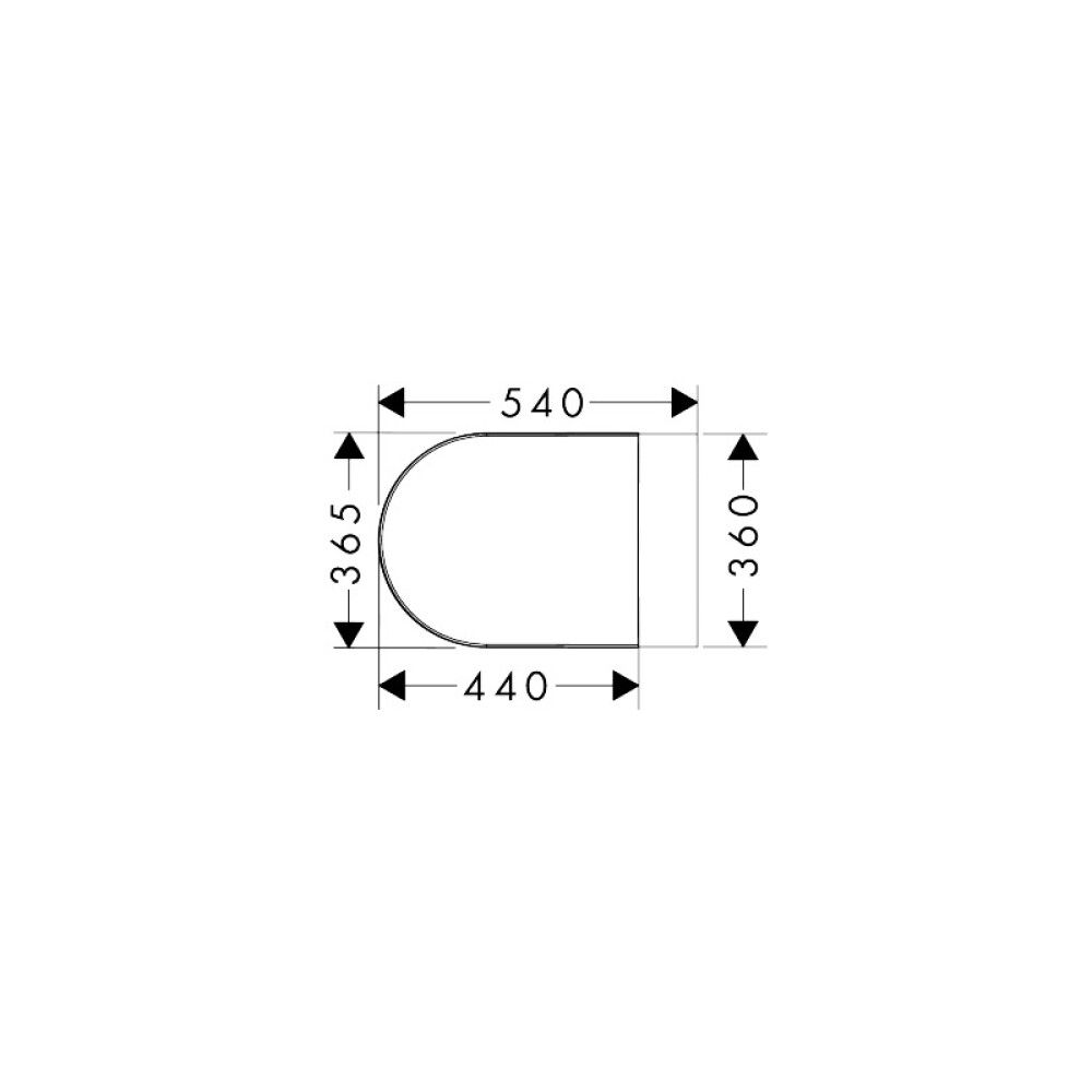 Veggfest salerni Hansgrohe Elupura original m/setu