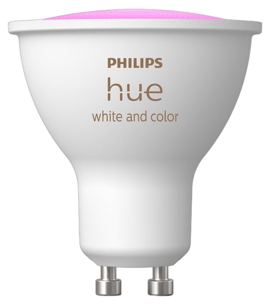Ljósapera GU10 4,2W Philips Hue Color Ambiance