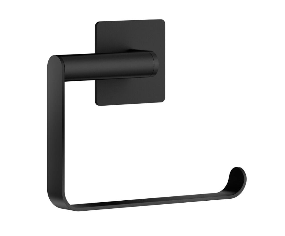 Salernisrúlluhaldari Beslagsboden límfestur matt svartur