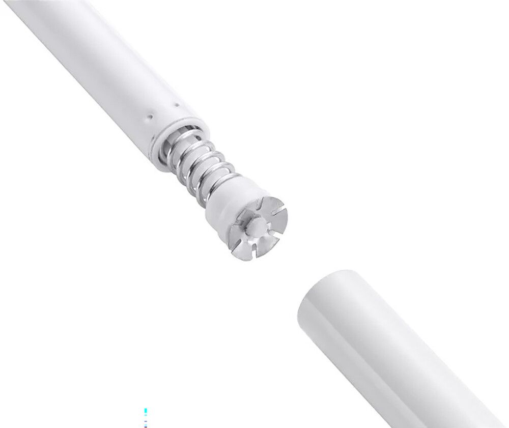 Þrýstistöng fyrir sturtuhengi 125-230 cm Diaqua hvítt