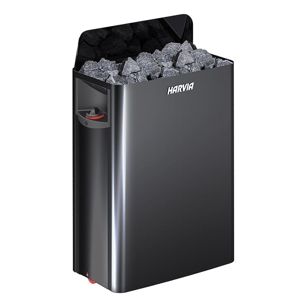 Saunuofn 8KW Harvia The Wall SW80 svartur