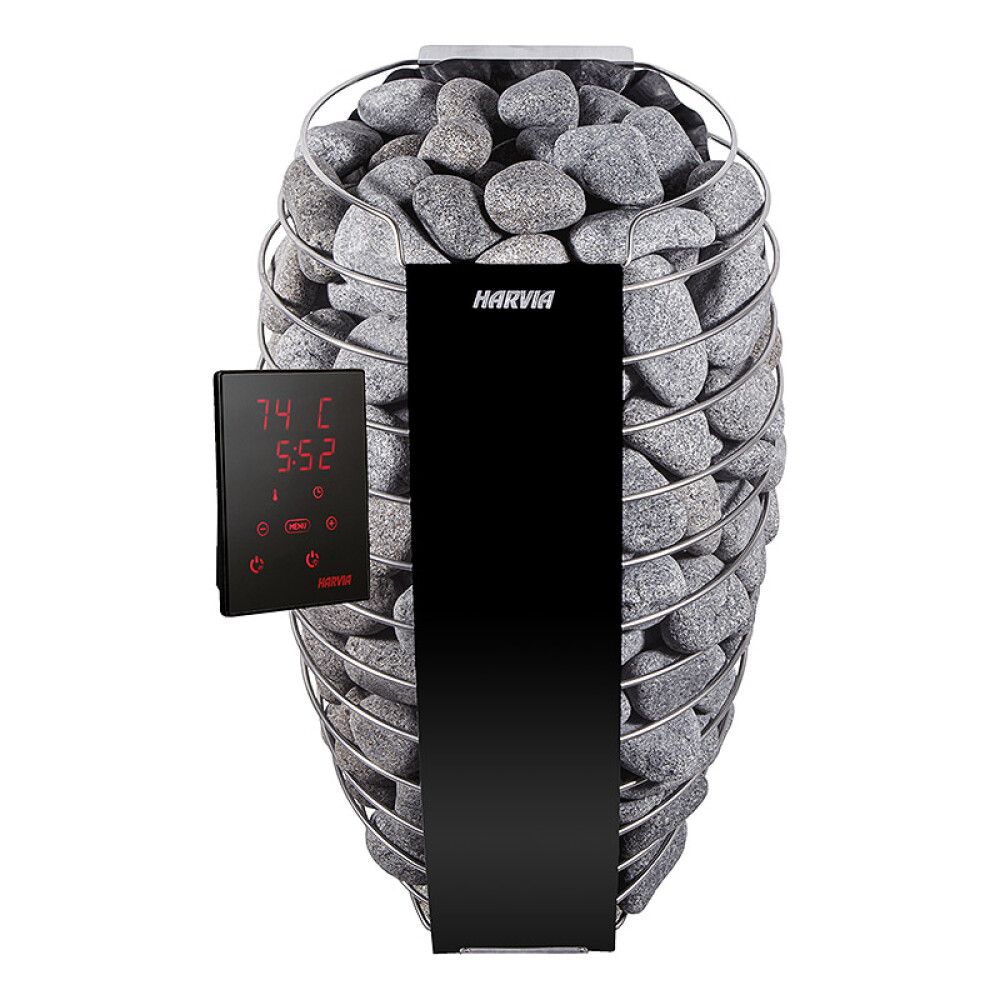 Saunuofn 9KW Harvia Spirit SP90XW WiFi svartur