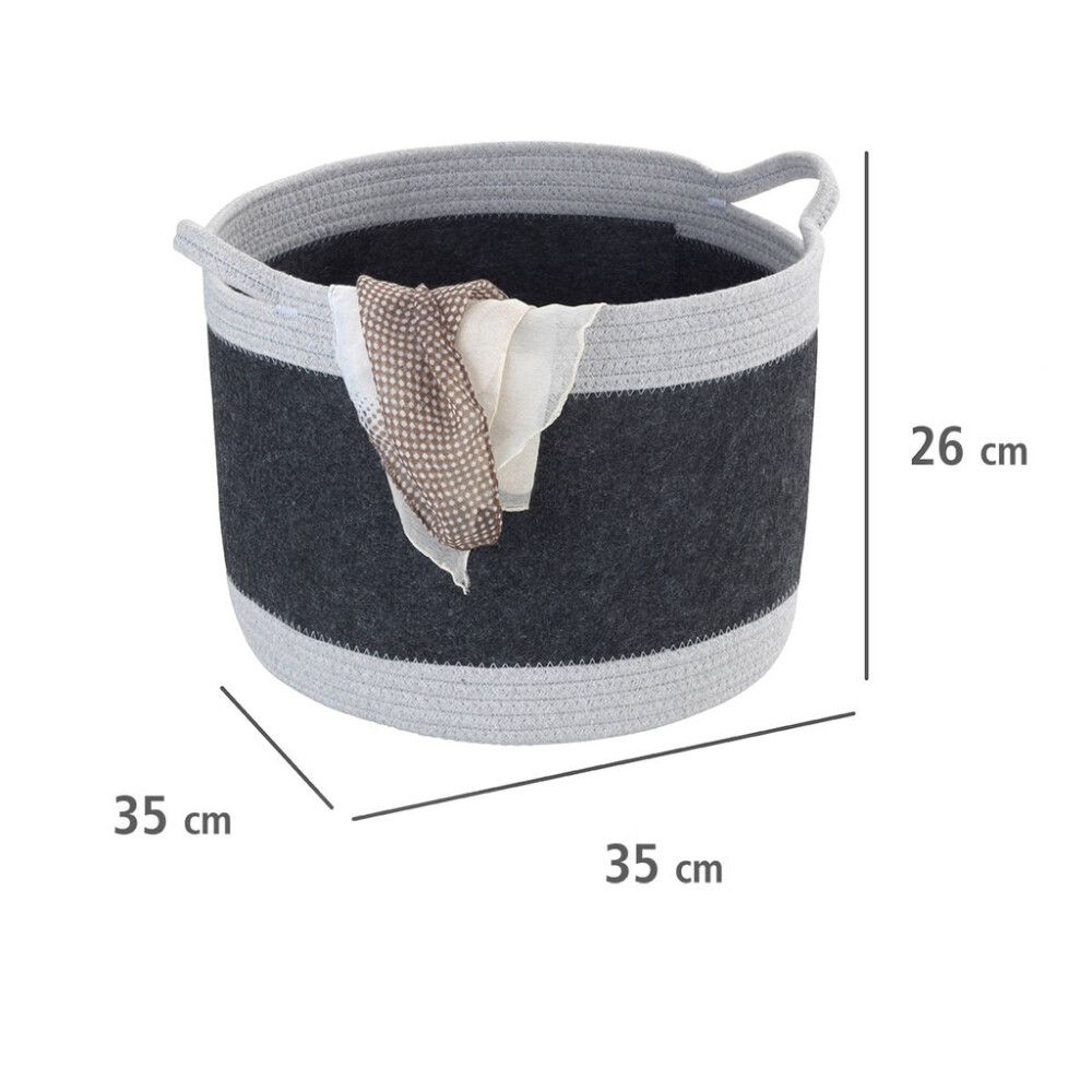 Þvottakarfa Bea Wenko dökkgrá