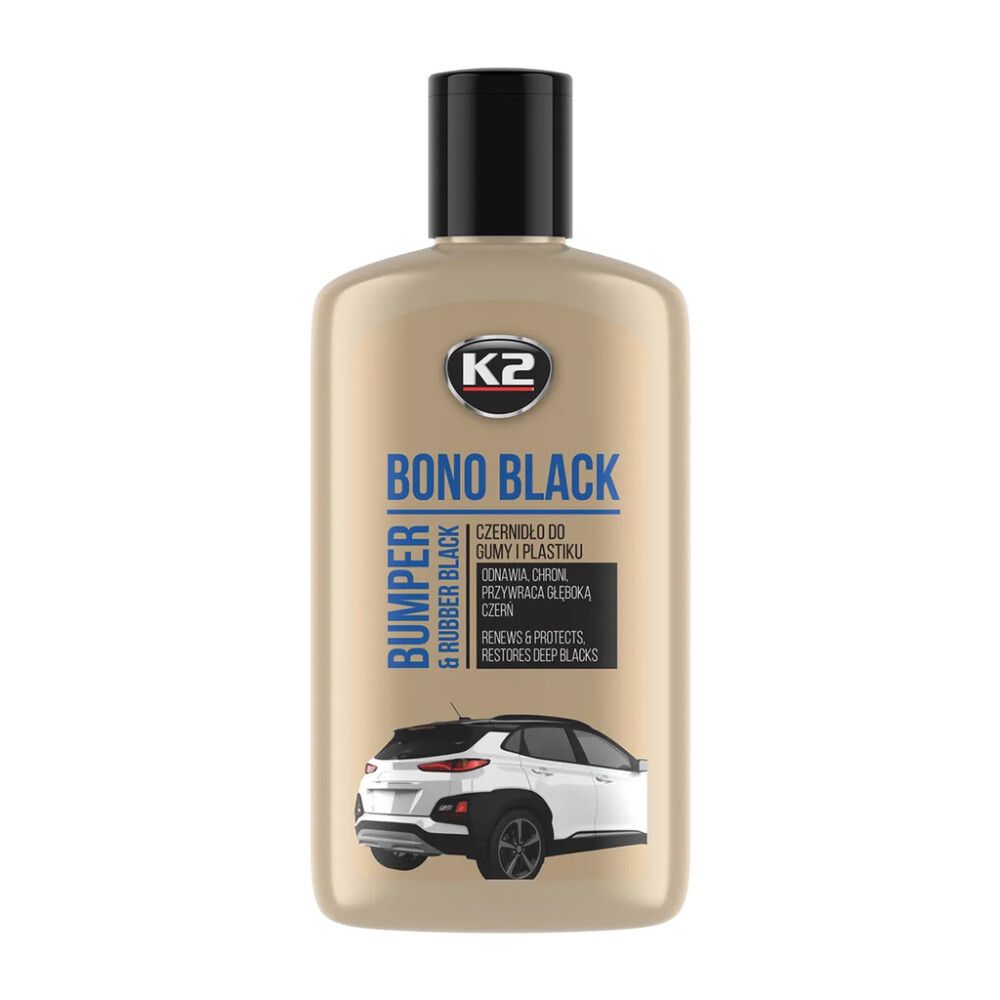 Plastsverta gúmmí og plast K2 Bono black 250ml