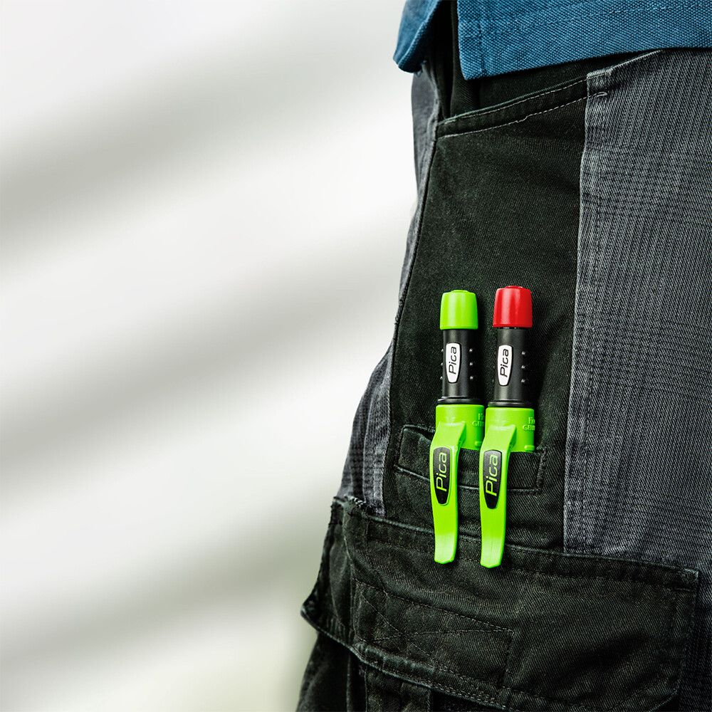 Hettur á merkiblýant Pica-Dry 10stk 5stk