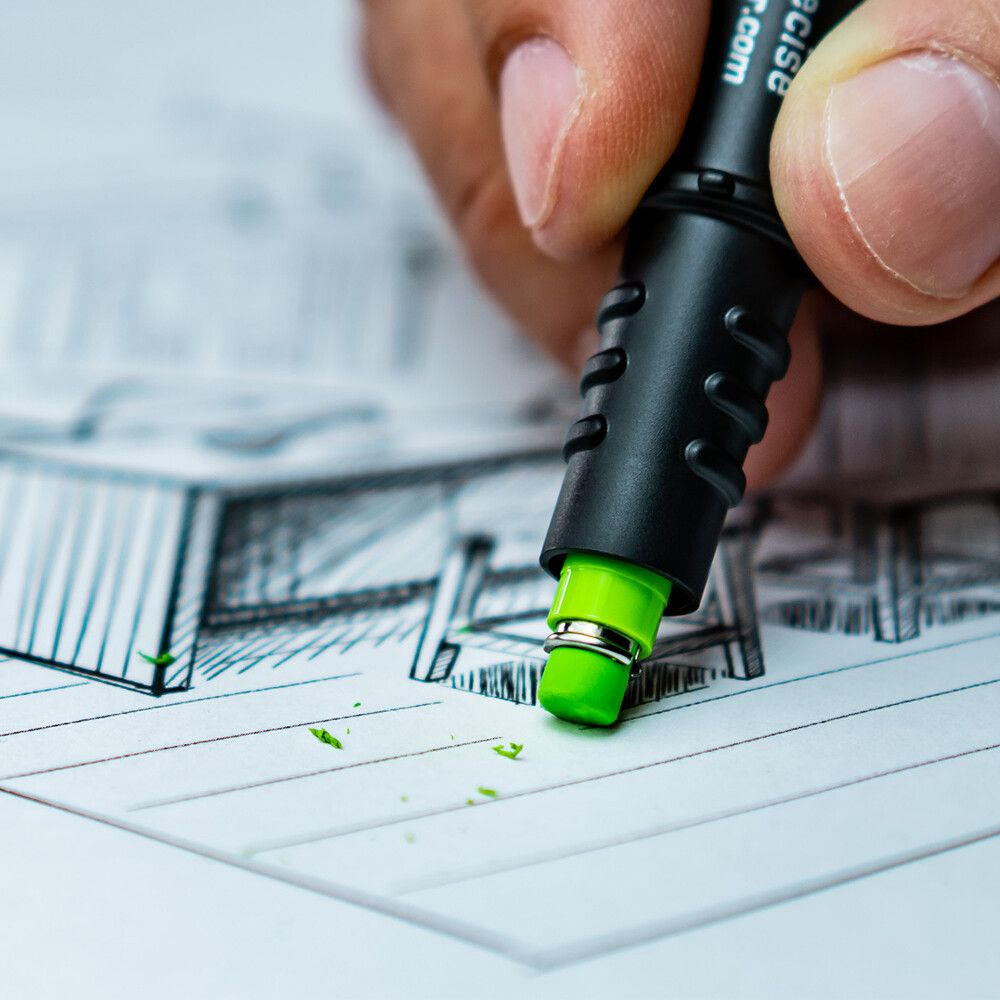 Merkiblýantur Pica-Dry dökkgrátt blý