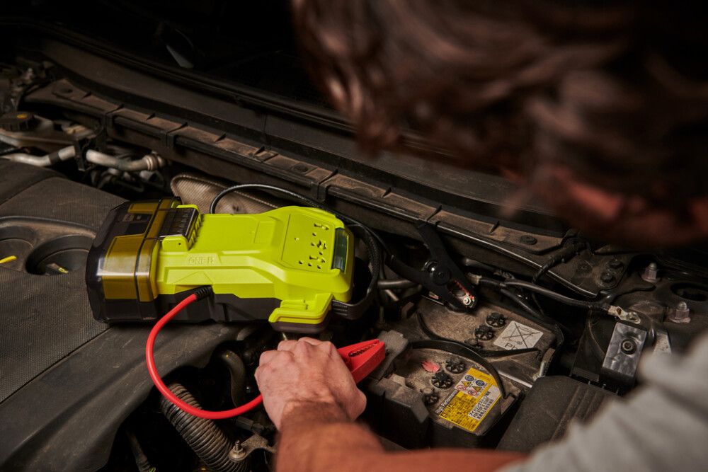 Starttæki 18V Ryobi One+ RJSC18-0 án rafhlöðu