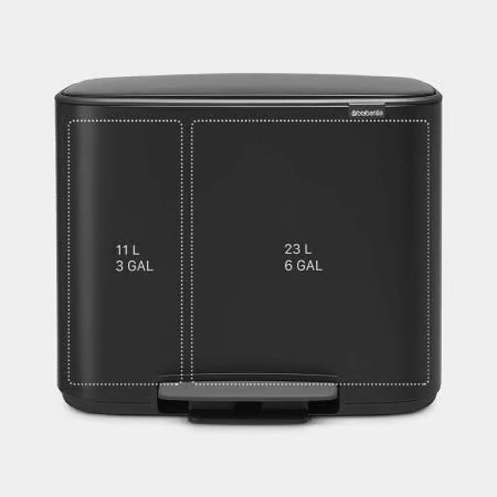 Ruslatunna 11+23L Bo Matt svört