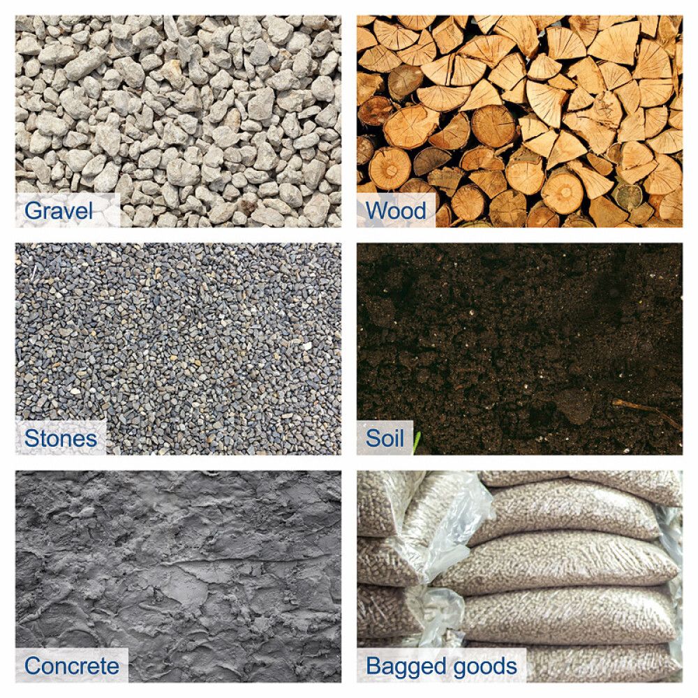 Hjólbörur bensín 6,5 hö Scheppach DP5000 hámark 500 kg