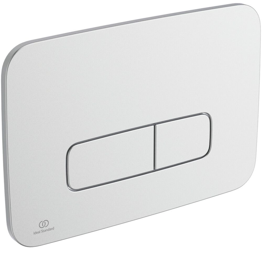 Skolspjald Oleas 241x165 mm burstað króm