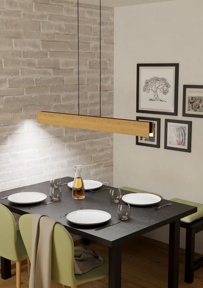 Hangandi loftljós LED Anchorena-Z 123cm RGBTW