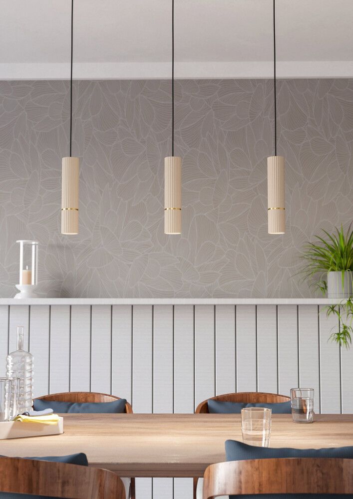 Hangandi ljós 4xGU10 Caminia sand