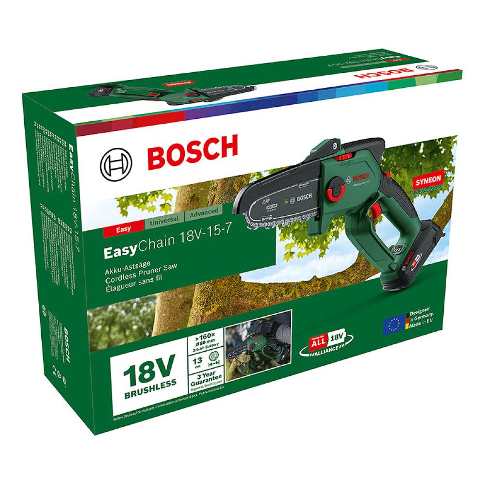 Keðjusög 18V 15cm Bosch Easy án rafhlöðu