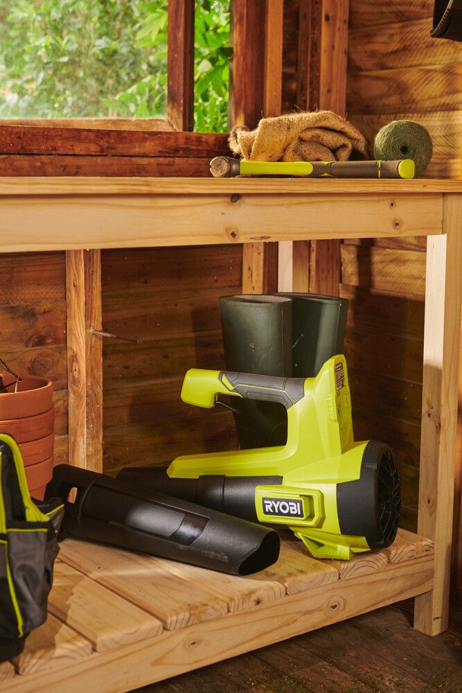 Laufblásari 18V Ryobi One+ RY18BLB-0 án rafhlöðu