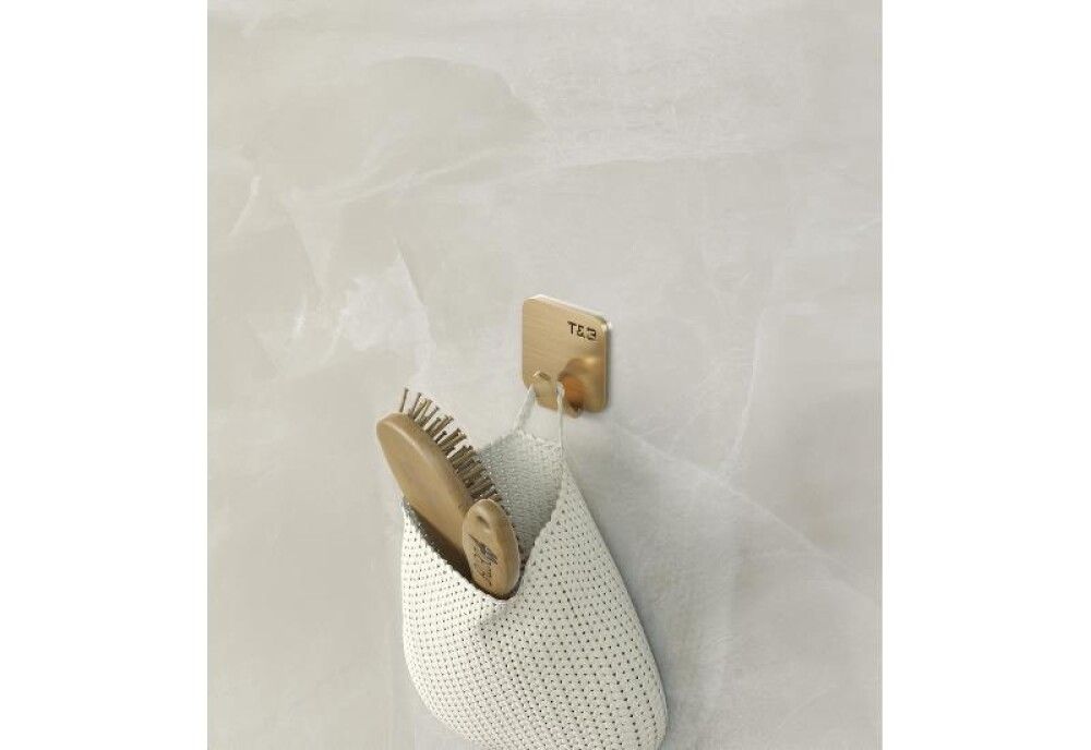 Krókur einfaldur T&B gylltur