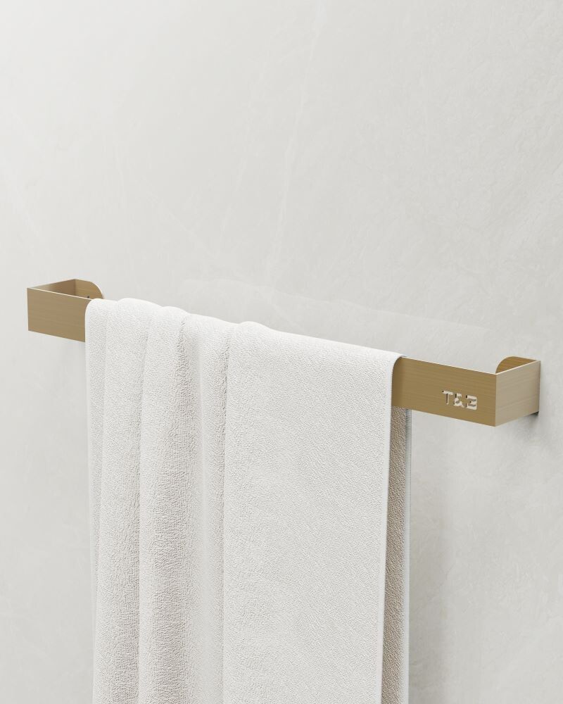 Handklæðaslá T&B gyllt