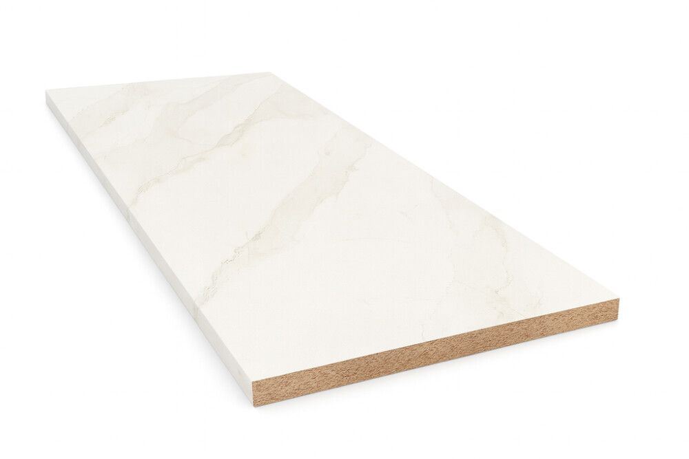 Borðplata 635x3050x28 mm Classic Thea Gold