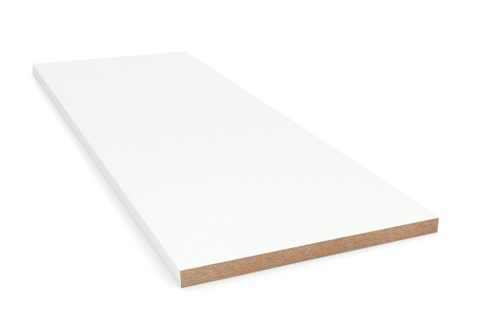 Borðplata 635x4100x28 mm Style+ Porcelain White