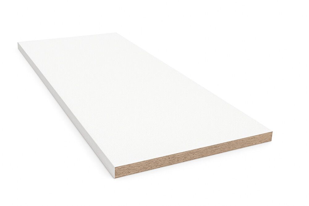 Borðplata 635x4100x28 mm Style+ Snow White