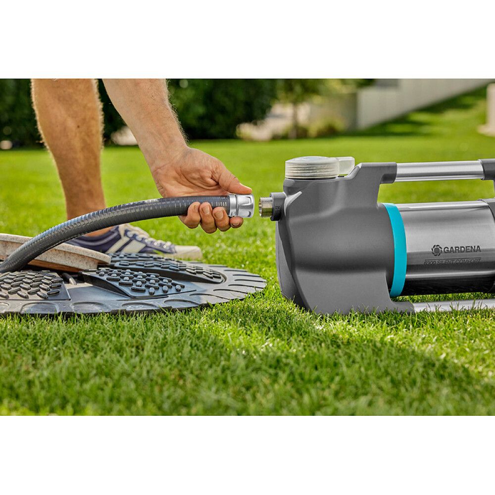 Slanga fyrir vatnsdælu 25mm 1" Gardena 4m