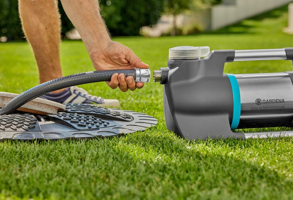 Slanga fyrir vatnsdælu 25mm 1" Gardena 7m