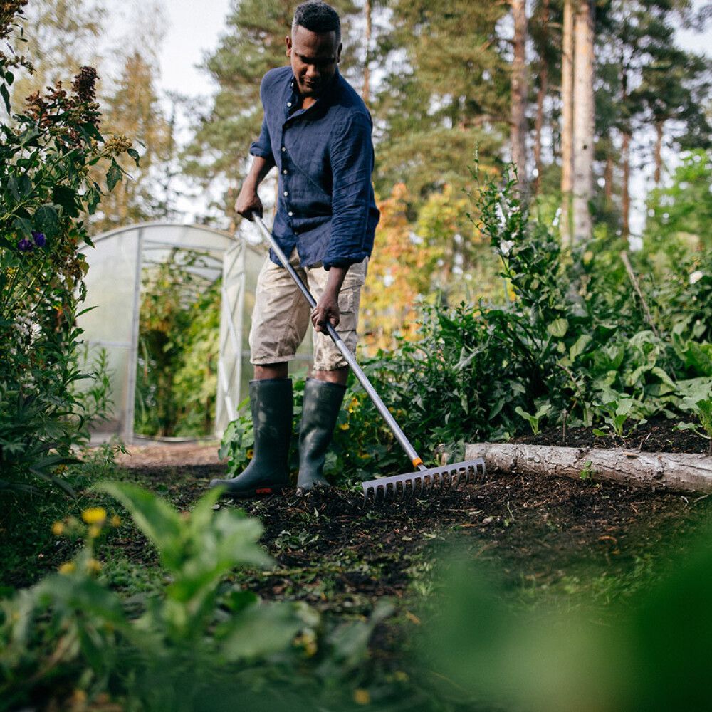 Hrífa ál 158cm Fiskars Ergonomic