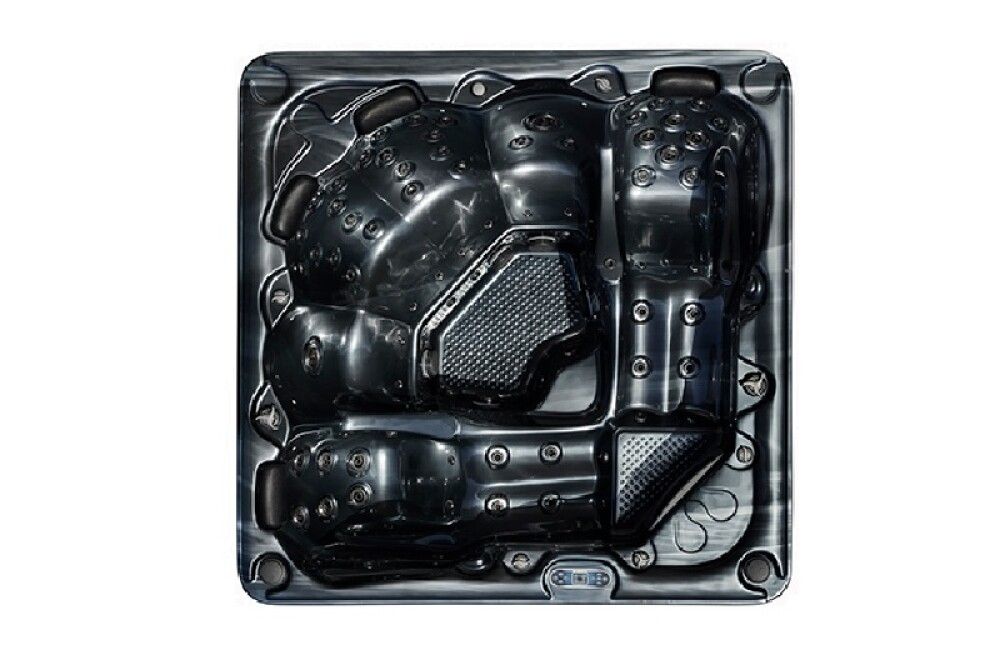 Heitur pottur 6 manna DenForm UV Colorado svartur