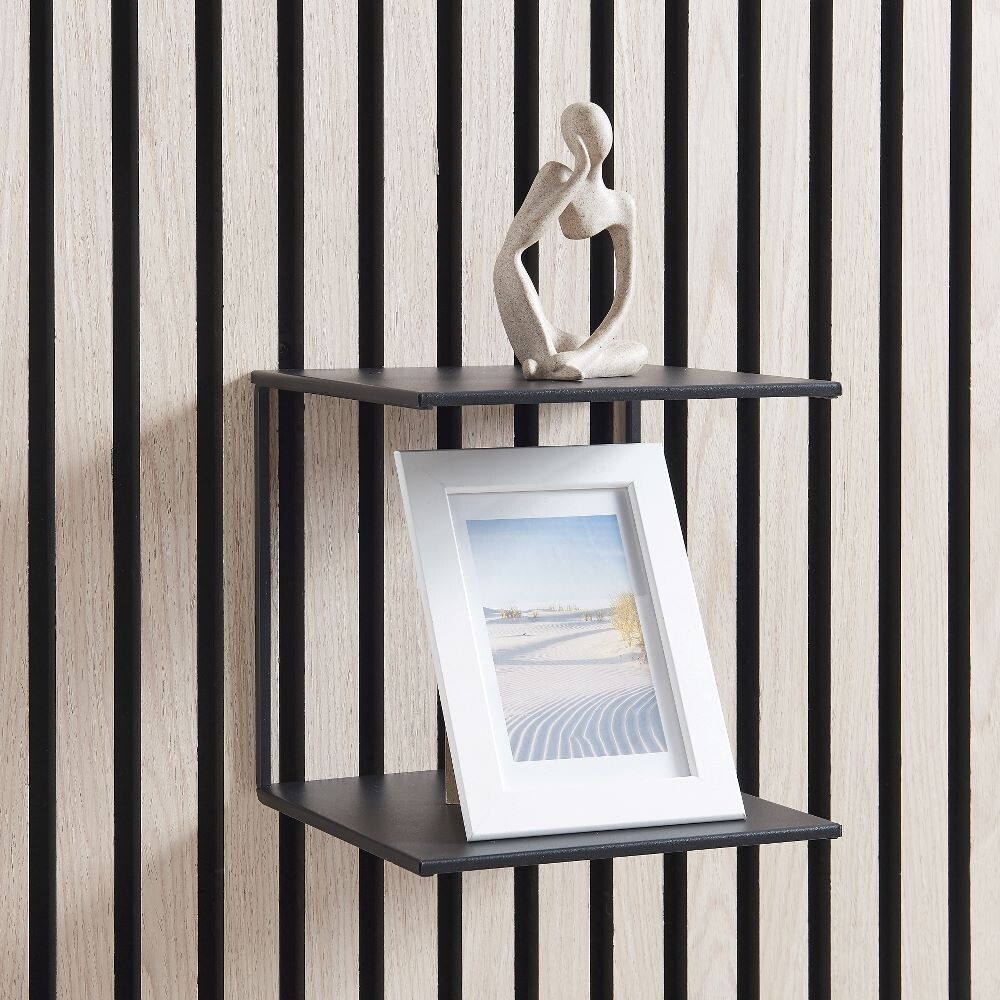 Hilla tvöföld Millex matt svört