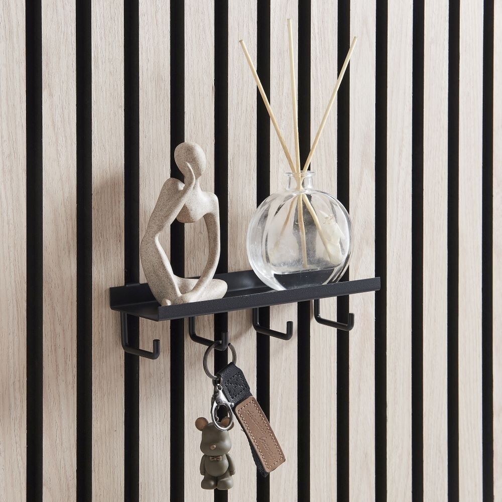 Hilla með 4 snögum Millex matt svört