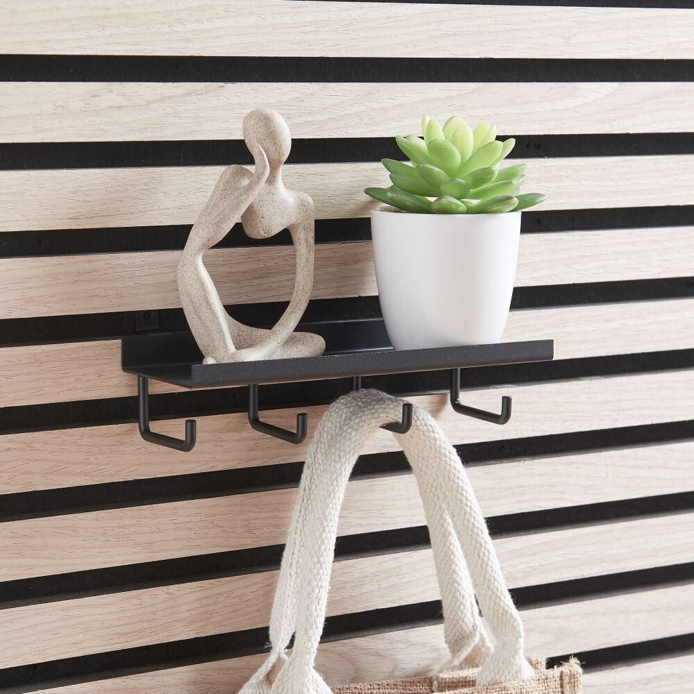 Hilla með 4 snögum Millex matt svört