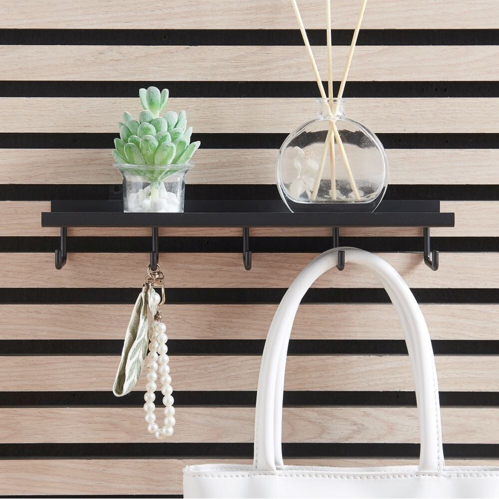 Hilla með 5 snögum Millex matt svört