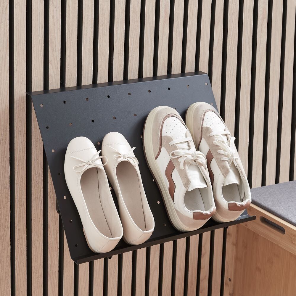 Skóhilla 46cm Millex matt svört