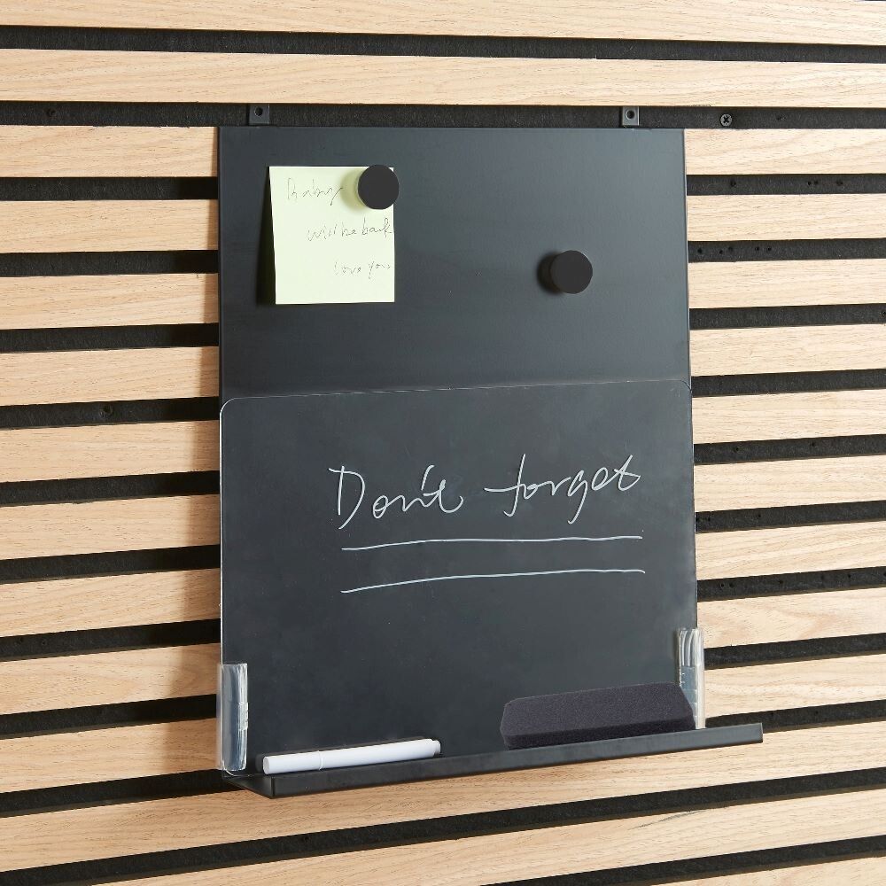 Segultafla 30x36,5cm Millex matt svört