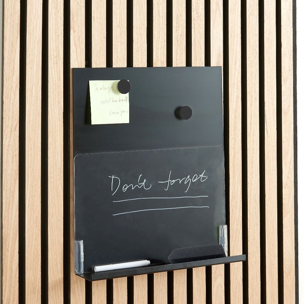 Segultafla 30x36,5cm Millex matt svört