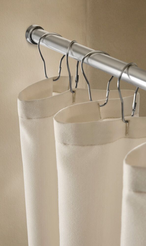 Þrýstistöng fyrir sturtuhengi 125-220cm króm