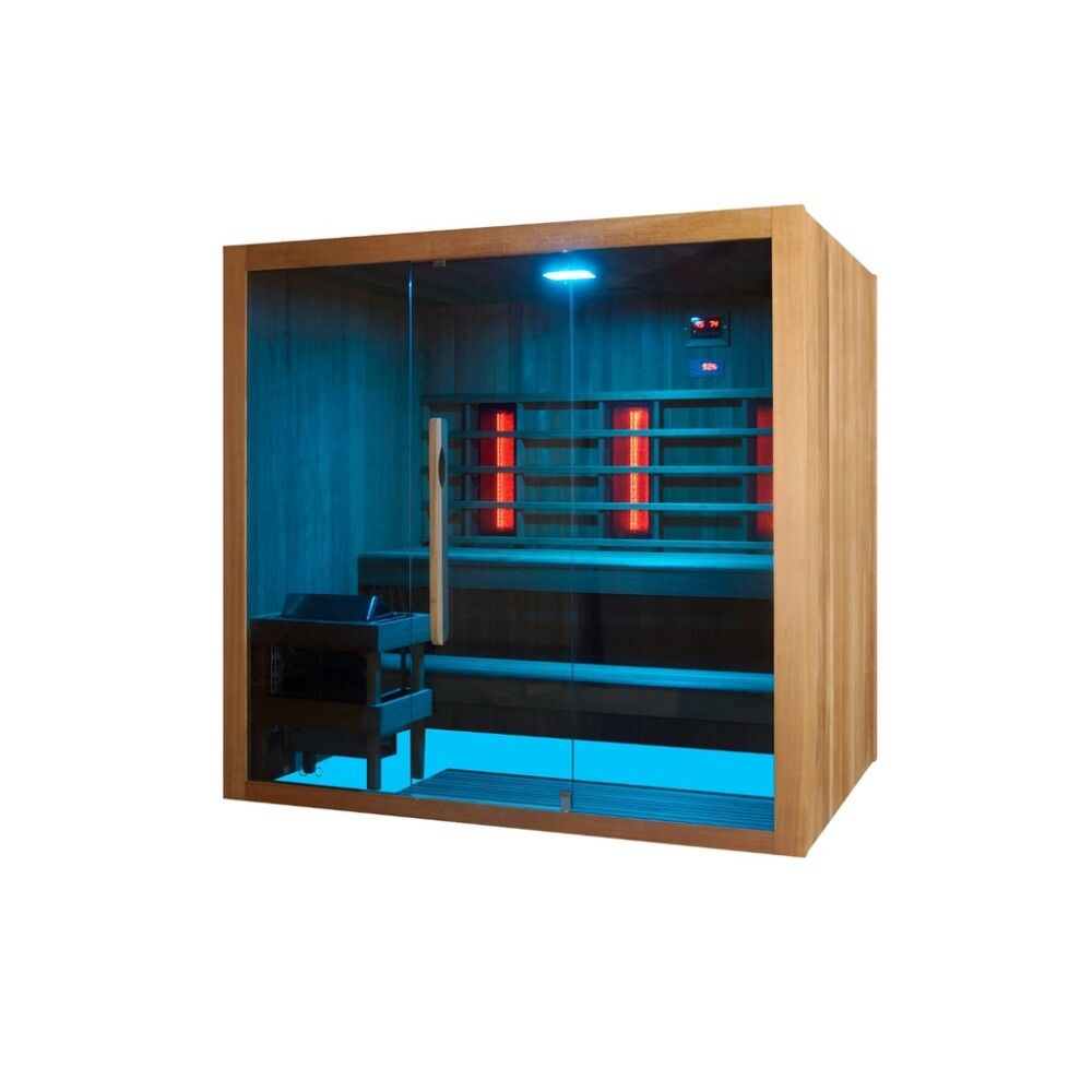 Saunaklefi infrarauður 200x150x190 cm Kotka