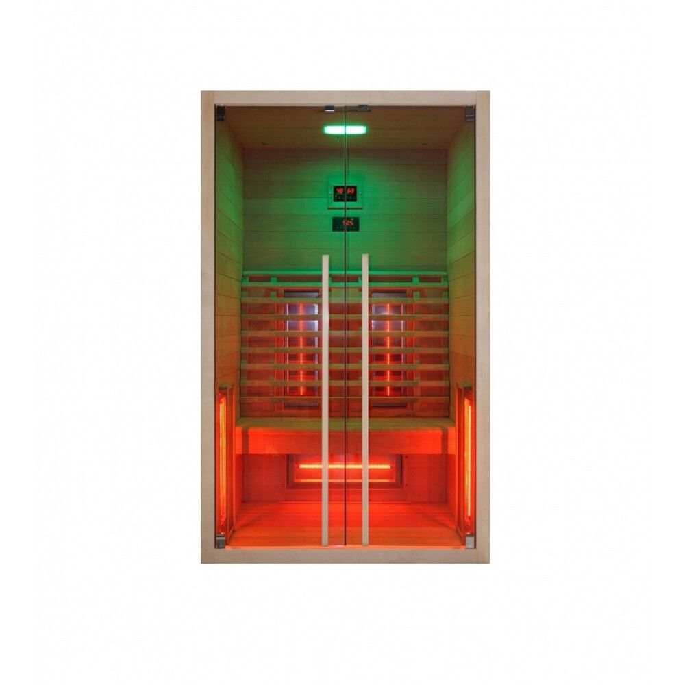 Saunaklefi infrarauður 120x100x195 cm Ruby