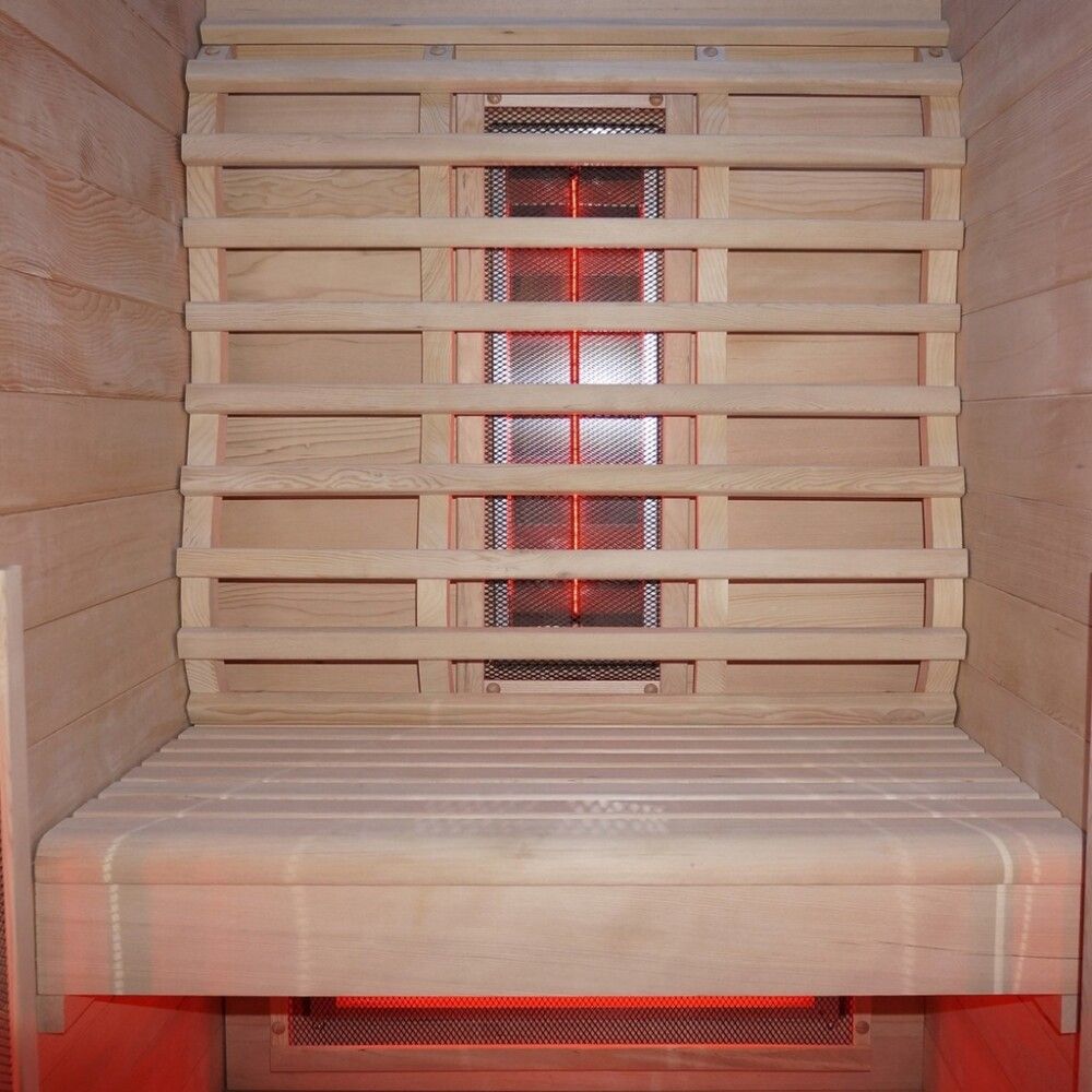 Saunaklefi infrarauður 90x100x195 cm Ruby